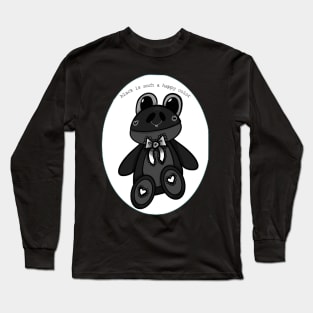 black is such a happy color Long Sleeve T-Shirt